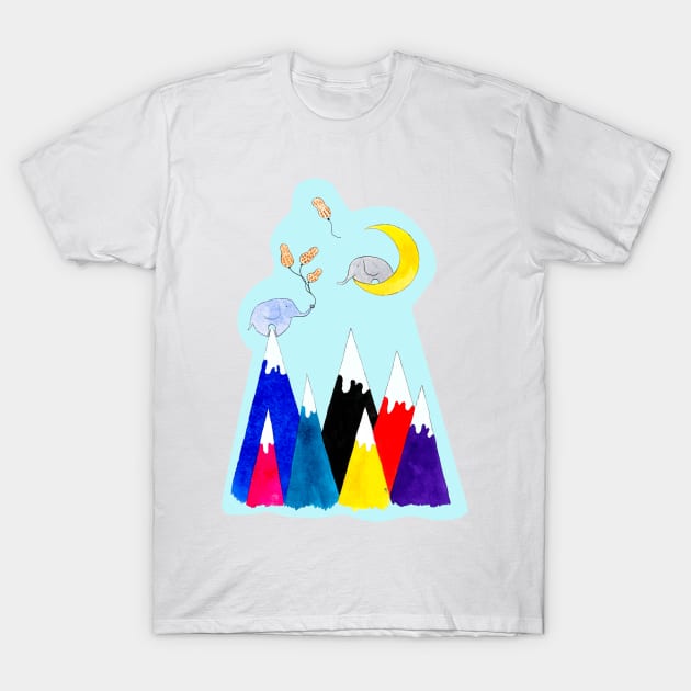 Baby, I'd Climb Any Mountain For You T-Shirt by AmayaBrydon